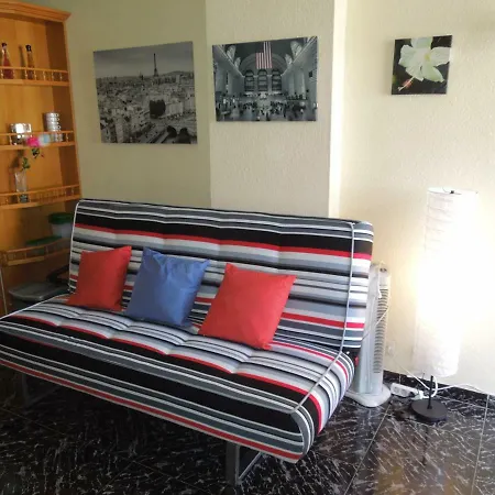 Beachfront Casa Verano With Pool, Balcony, Wifi, Central Locatation Arona (Tenerife)