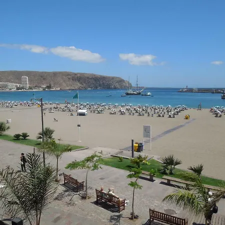 Apartamento Beachfront Casa Verano With Pool, Balcony, Wifi, Central Locatation Arona (Tenerife)